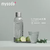 【mysoda】Premium水瓶1L-銀