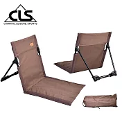 【韓國CLS】極致輕量戶外隨行椅/折疊椅/和室椅/露營/野炊/野餐椅(三色任選) 咖啡