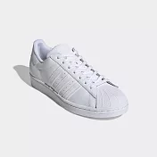ADIDAS SUPERSTAR 男女休閒鞋-白-EG4960 UK3.5 白色