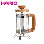 HARIO 橄欖木濾壓咖啡壺 300ml CPSW-2-OV