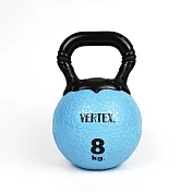 【LOTUS】VERTEX 台灣製高質感安全橡膠迷你壺鈴 8公斤