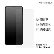 犀牛盾 紅米 Redmi Note 12 Pro 5G (6.67吋) 耐衝擊手機螢幕保護貼(非滿版)