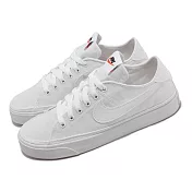Nike 休閒鞋 Wmns Court Legacy CNVS 女鞋 男鞋 白 帆布鞋 小白鞋 CZ0294-100 26cm WHITE