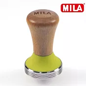 MILA 櫸木色彩矽膠填壓器51mm(六種顏色) 黃