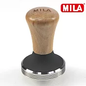 MILA 櫸木色彩矽膠填壓器58mm(六種顏色) 黑