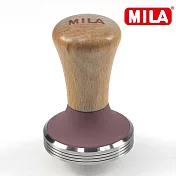 MILA 櫸木色彩矽膠填壓器58mm(六種顏色) 咖啡