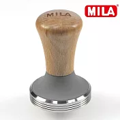 MILA 櫸木色彩矽膠填壓器58mm(六種顏色) 灰