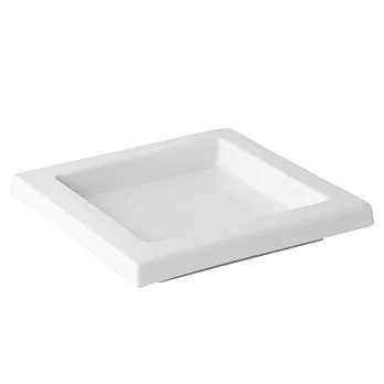 《Utopia》Titan白瓷方形餐盤(15cm) | 餐具 器皿 盤子