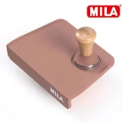 MILA 櫸木色彩矽膠填壓器51mm(五種顏色)-附MILA 防塵矽膠填壓墊 咖啡