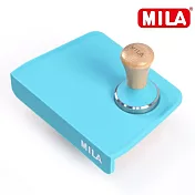 MILA 櫸木色彩矽膠填壓器58mm(五種顏色)-附MILA 防塵矽膠填壓墊 藍