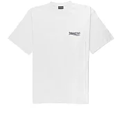 BALENCIAGA Political Campaign 可樂刺繡 T-shirt   (XS)(白色)