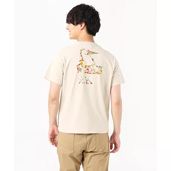 CHUMS Booby Logo Rainbow Islands T短袖上衣 米白色-CH012389G057 S 白色
