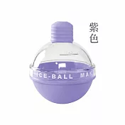 【E.dot】小燈泡威士忌冰球模具 紫色