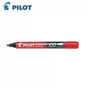 PILOT SCA-100 100型麥克筆-圓頭 紅