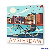 [HOMEHERE] DIY數字油畫/ 荷蘭 阿姆斯特丹運河（升級加大版）