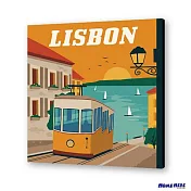 [HOMEHERE] DIY數字油畫/ 葡萄牙 里斯本電車（升級加大版）