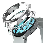 Rearth Ringke 三星 Galaxy Watch 6 (44mm) 手錶輕薄保護套  1透1銀