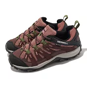 Merrell 登山鞋 Alverstone 2 GTX 女鞋 珊瑚紅 黑 防水 越野 戶外 郊山 ML037548