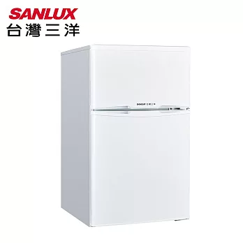 SANLUX台灣三洋 102公升定頻雙門冰箱SR-C102B1