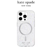 【kate spade】iPhone 15系列 MagSafe 精品手機殼 銀河星鑽 iPhone 15 Pro