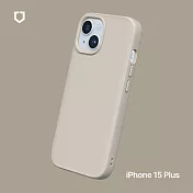 犀牛盾 iPhone 15 Plus (6.7吋) SolidSuit 防摔背蓋手機保護殼- 貝殼灰