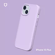 犀牛盾 iPhone 15 Plus (6.7吋) SolidSuit 防摔背蓋手機保護殼- 紫羅蘭色