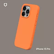 犀牛盾 iPhone 15 Pro (6.1吋) SolidSuit 經典防摔背蓋手機保護殼 - 螢光橘