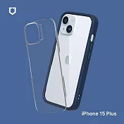 犀牛盾 iPhone 15 Plus (6.7吋) Mod NX 邊框背蓋兩用手機保護殼- 海軍藍