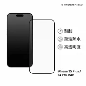 犀牛盾 iPhone 15 Plus / 14 Pro Max 共用 (6.7吋) 9H 3D玻璃保護貼(滿版)