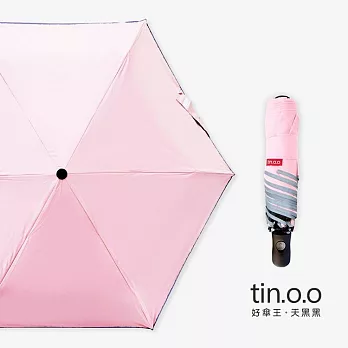 【好傘王】自動傘系_好好握黑膠輕大傘2.0 粉紅色