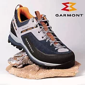 GARMONT 男款 GTX 低筒多功能健行鞋 Dragontail Tech 002593|米其林大底 GoreTex 防水透氣 環保鞋墊 健走 攀登 UK9 藍灰