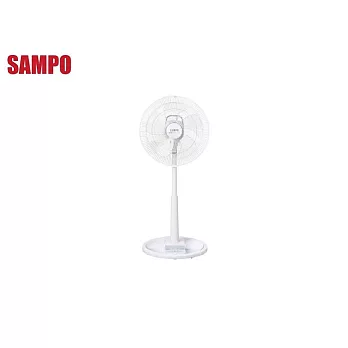 SAMPO 聲寶立扇 14吋五片扇葉DC立扇(附遙控器) SK-PC14HD - 白色