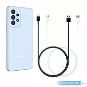 Samsung for Galaxy A 三星製造 Type C to USB 快充數據線 (密封裝) 白色