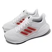 adidas 慢跑鞋 Ultrabounce W 女鞋 白 紅 緩震 運動鞋 路跑 愛迪達 ID2243