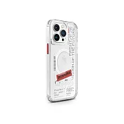 Skinarma iPhone 15 Pro Orion未來科技磁吸防摔手機殼 附扣具 透明