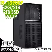 Acer Altos P130F9 (i9-13900KF/32G/2TB+2TB SSD/RTX4060Ti-8G/W11P)