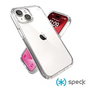 Speck iPhone 15 (6.1吋) Presidio Perfect-Clear透明防摔殼
