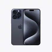 Apple iPhone 15 Pro 128G 6.1吋智慧手機 贈保貼+殼 廠商直送- 藍色鈦金屬