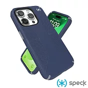 Speck iPhone 15 Pro (6.1吋) Presidio2 Grip MagSafe 磁吸防手滑防摔殼-海藍色
