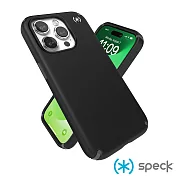 Speck iPhone 15 Pro (6.1吋) Presidio2 Pro MagSafe 磁吸柔觸感防摔殼-黑色