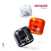 AIWA 愛華 ENC環境降噪 真無線藍牙耳機 AT-X80X 白色