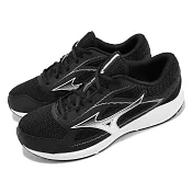 Mizuno 慢跑鞋 Maximizer 26 寬楦 男鞋 女鞋 黑 白 基本款 緩震 運動鞋 美津濃 K1GA2400-03