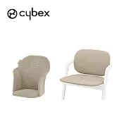 Cybex Lemo 德國 2 兒童成長椅配件 座墊組 - 木質白