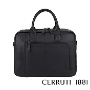 【Cerruti 1881】限量2折 義大利頂級小牛皮公事包/斜背包 全新專櫃展示品(CECA06226M)
