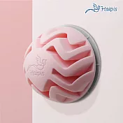 【Haipis】吸附式按摩球 強吸力解放雙手  圓形-淺粉