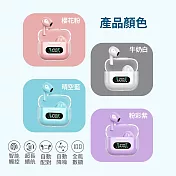 【Gyeol智域】X16M Pro 電量顯示/觸控藍牙耳機/藍牙5.2 粉彩紫