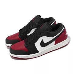 Nike Air Jordan 1 Low Bred Toe 黑 紅 低筒 男鞋 AJ1 553558─161