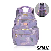 【OMC】必BUY機能小旅行後背包X3291- 浪漫紫