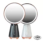 【Obeauty 奧緹】魔幻分離式美妝鏡-三色光LED觸控化妝鏡/智能美肌美顏補光燈-UFS-168(二色任選) 太空灰