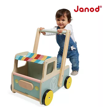 【法國Janod】平衡學步系列-冰淇淋餐車